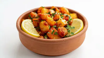 botato with coriander